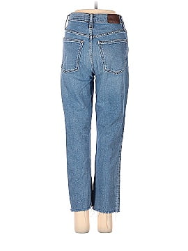Madewell The Tall High-Rise Slim Boyjean in Summit Wash: Summerweight Edition (view 2)