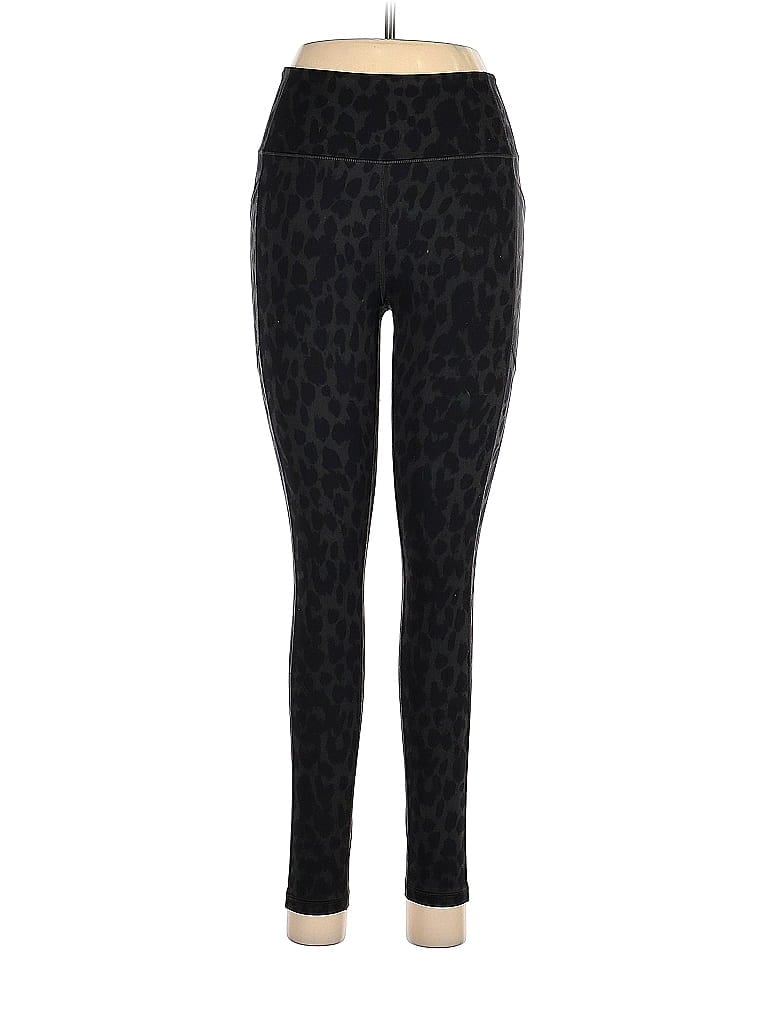 Victoria's Secret 100% Cotton Jacquard Black Active Pants Size 6 - photo 1