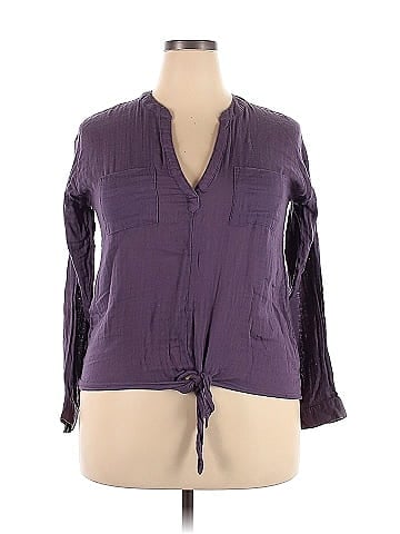 Rock & Republic Long Sleeve Blouse (view 1)