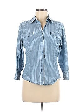 New York & Company Long Sleeve Button-Down Shirt (view 1)