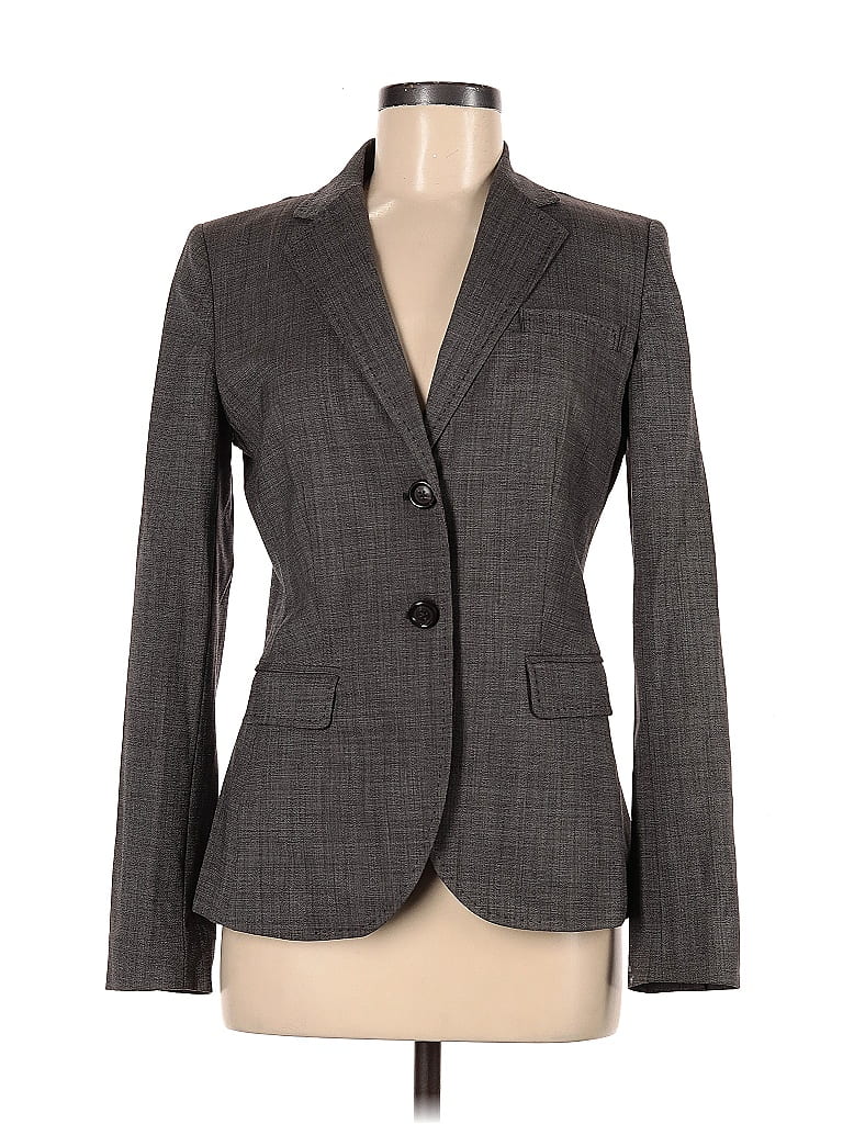 Banana Republic Gray Wool Blazer Size 6 - 92% off | thredUP