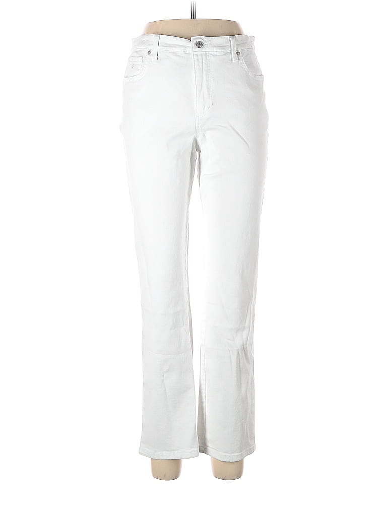 Gloria Vanderbilt White Jeans Size 12 (Petite) - 64% off | thredUP