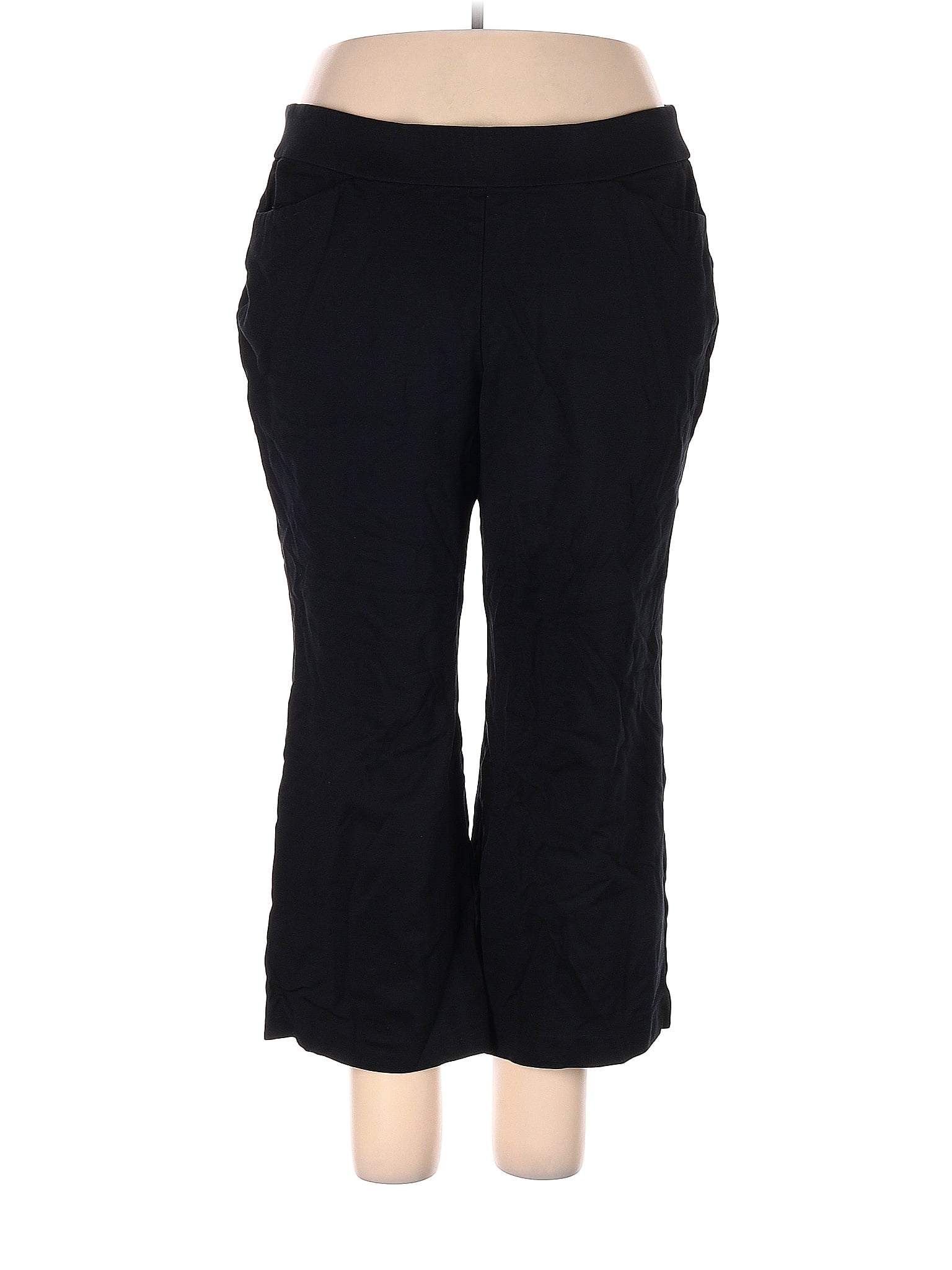 Lane Bryant Black Casual Pants Size 22 - 24 Plus (Plus) - 68% off | thredUP