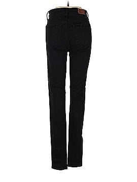Madewell Taller 9" Mid-Rise Skinny Jeans in ISKO Stay Black&trade; (view 2)