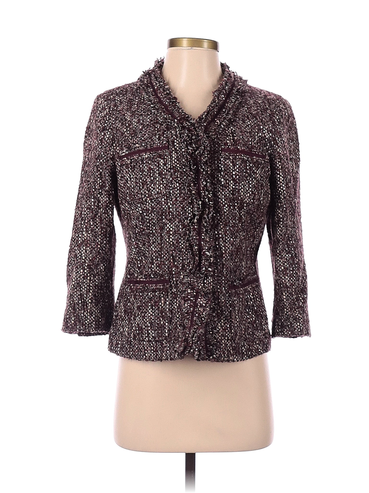 Talbots Paisley Purple Jacket Size 4 - 74% off | thredUP