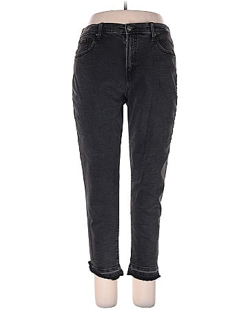 Black high waisted jeans best sale size 18