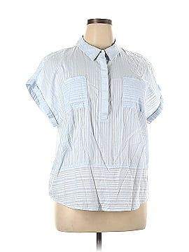 TWO by Vince Camuto Short Sleeve Button-Down Shirt (view 1)