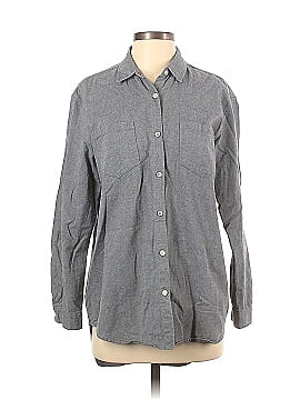 H: Connect Long Sleeve Button-Down Shirt (view 1)