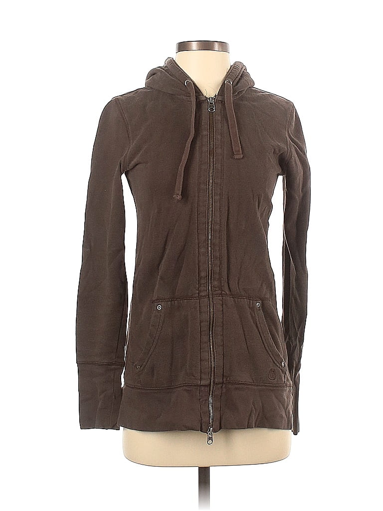 Gap Brown Zip Up Hoodie Size S 64 off thredUP
