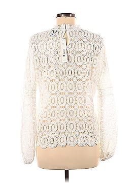 Aqua Long Sleeve Top (view 2)