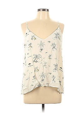 Faherty Sleeveless Silk Top (view 1)