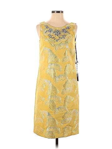 Lavender Label by Vera Wang Yellow Gold Cocktail Dress Size 4 - 81% off |  thredUP