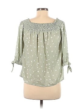 J for Justify 3/4 Sleeve Blouse (view 2)