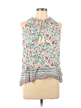 Rose + Olive Sleeveless Top (view 1)