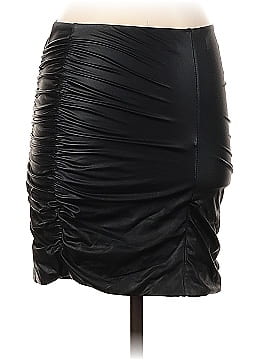 Adika Faux Leather Skirt (view 2)