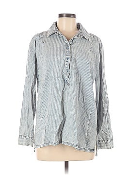 Knot Sisters Long Sleeve Button-Down Shirt (view 1)