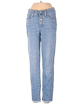 Madewell 9" High-Rise Skinny Crop Jeans: Button-Front Edition (view 1)
