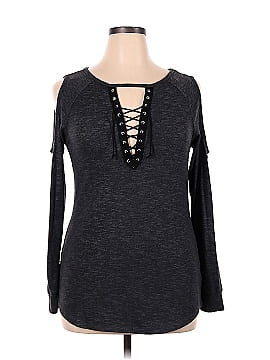 No Comment Long Sleeve Top (view 1)