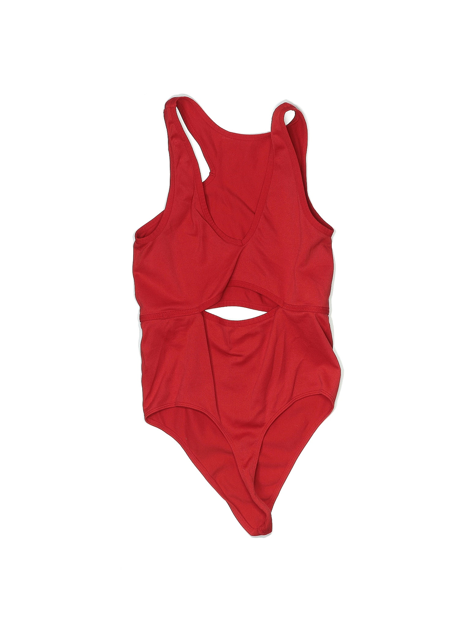 colsie Red Bodysuit Size XL - 48% off