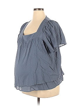 H&M Mama Short Sleeve Blouse (view 1)