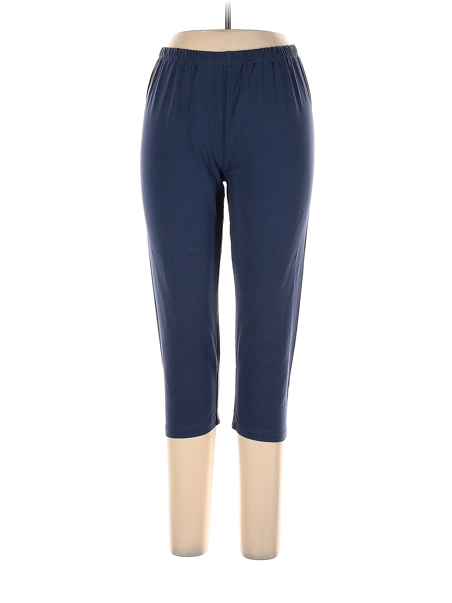 Anthony Richards Solid Blue Leggings Size XL 46 off thredUP