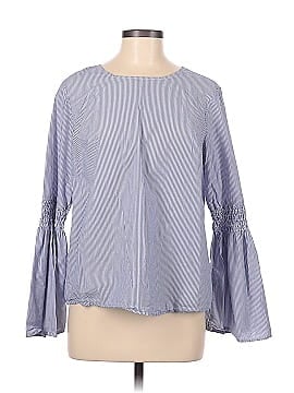 Beach Lunch Lounge Long Sleeve Blouse (view 1)
