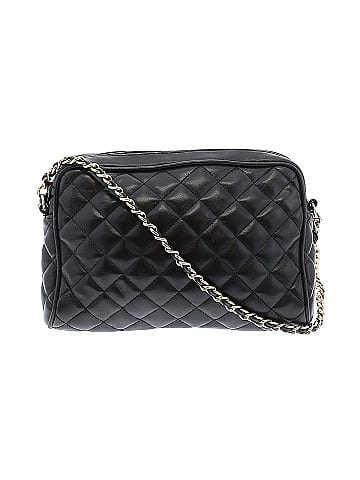 Black crossbody silver discount hardware