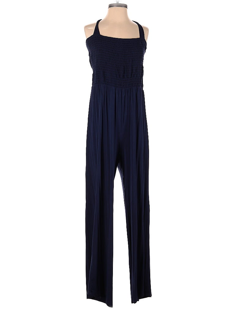 West Kei Blue Jumpsuit Size L - 36% off | ThredUp