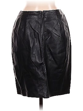 Style&Co Faux Leather Skirt (view 2)