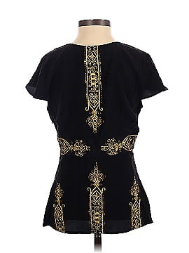 Tracy Reese Short Sleeve Silk Top (view 2)