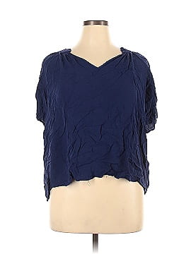 BLOOMCHIC Short Sleeve Blouse (view 1)