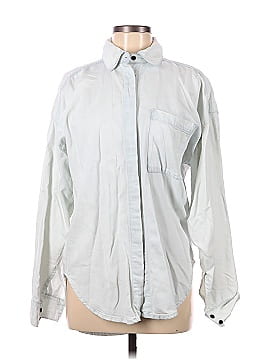 Proenza Schouler White Label Long Sleeve Button-Down Shirt (view 1)