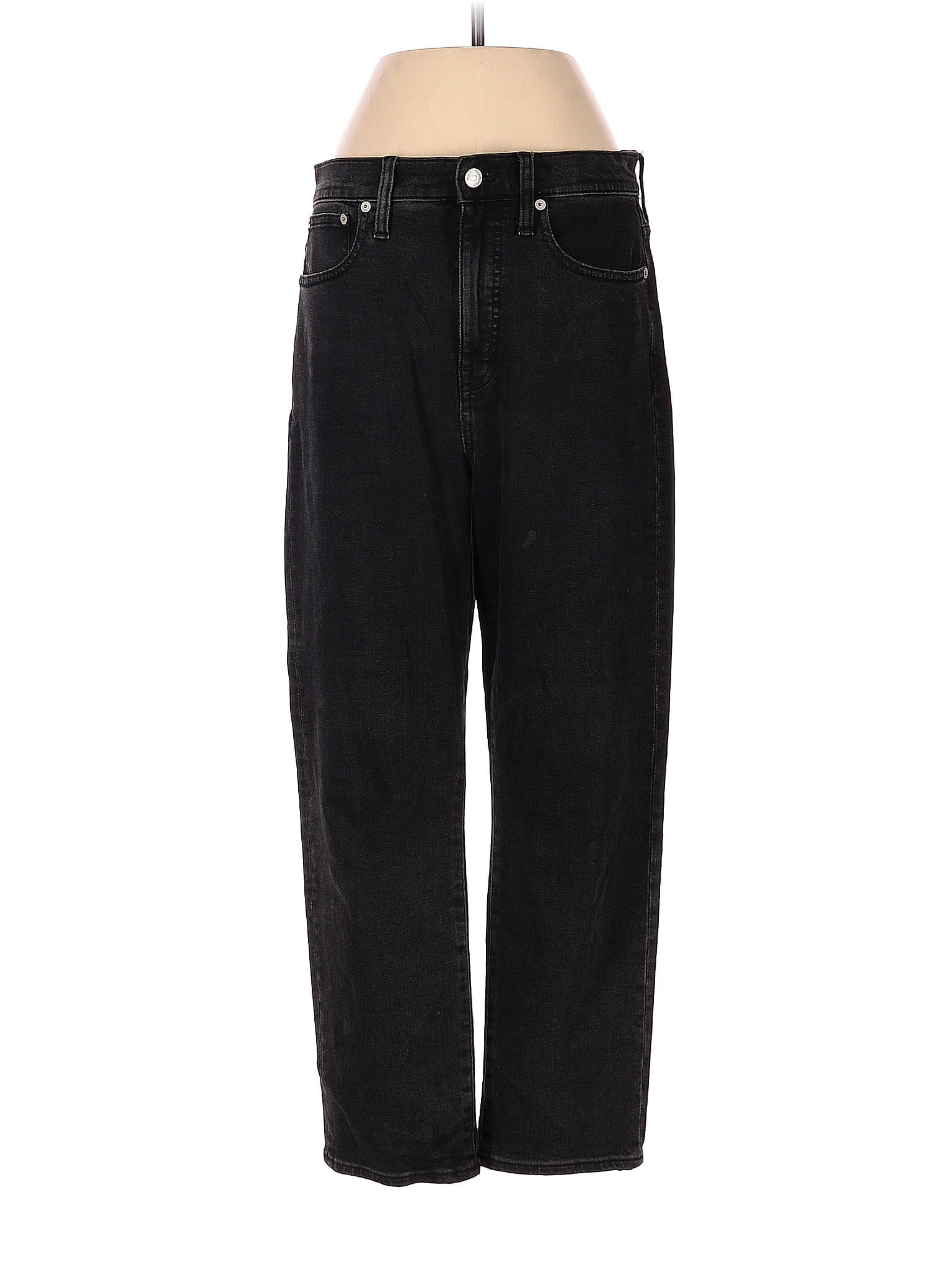 Madewell Solid Black Jeans 27 Waist - 66% off | thredUP