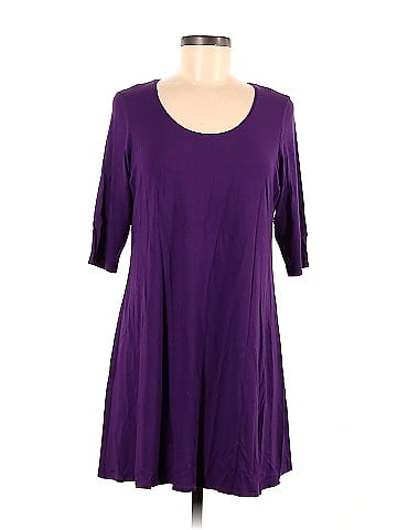 Eileen fisher shop purple dress