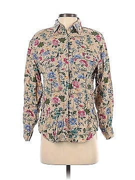 Lizwear by Liz Claiborne Long Sleeve Button-Down Shirt (view 1)