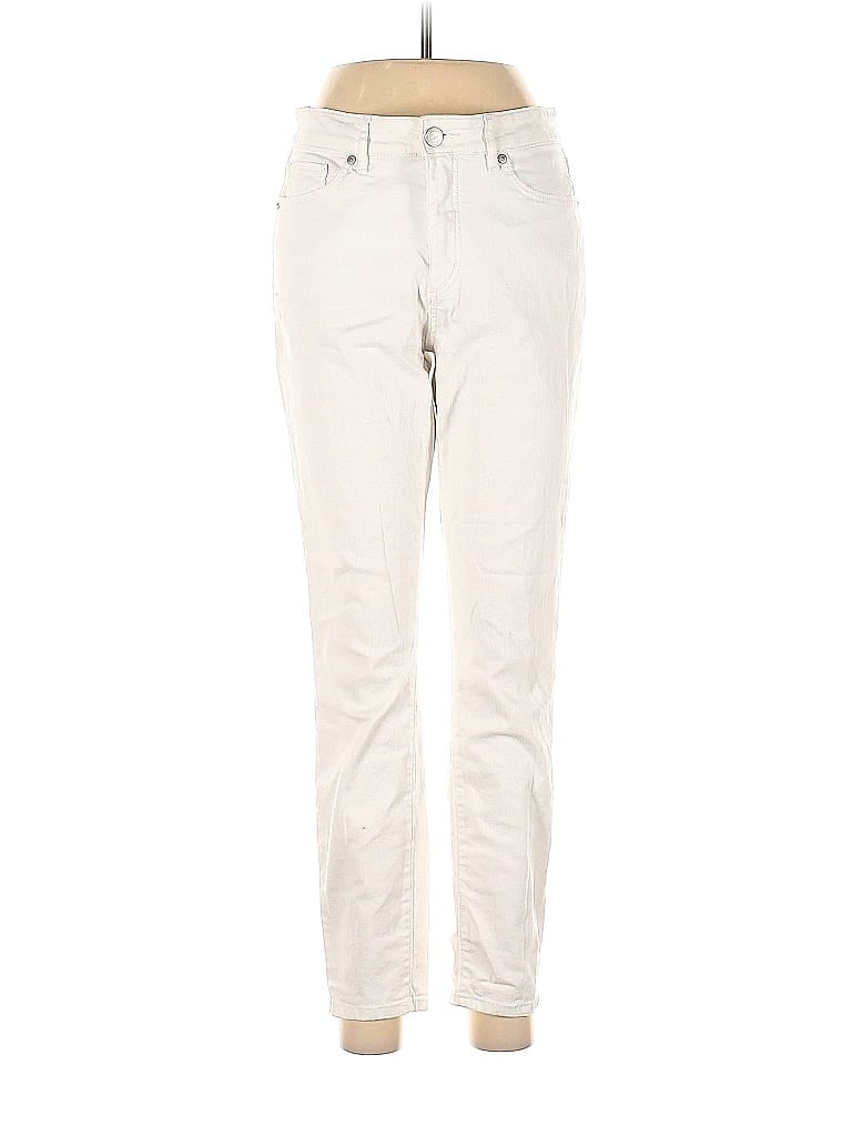 Pre-owned Ann Taylor Loft Jeans In White