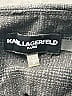 Karl Lagerfeld Chevron-herringbone Black Casual Pants Size S - photo 3