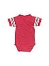 College Kids 100% Cotton Red Pink Short Sleeve Onesie 9-12 MO / 12 MO - photo 2