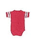 College Kids 100% Cotton Red Short Sleeve Onesie 3-6 MO / 6 MO - photo 2