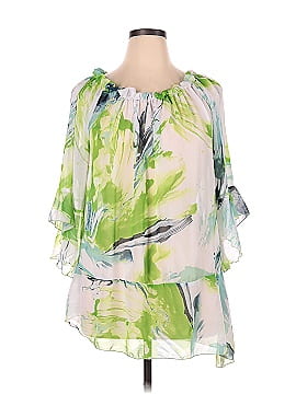 Ashley Stewart Short Sleeve Blouse (view 1)