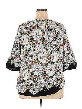 Fig and Flower Short Sleeve Top (view 2)