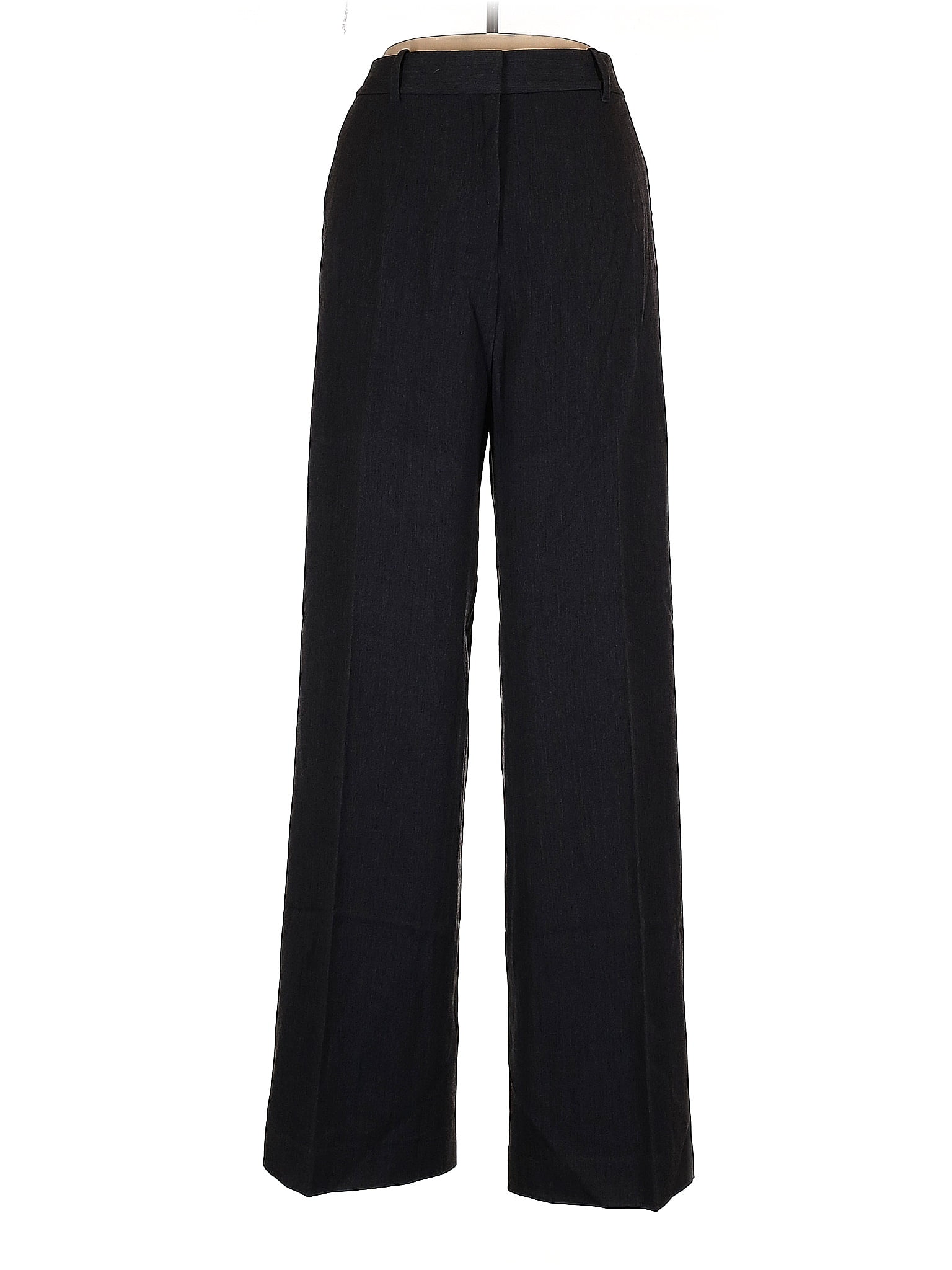 MM. LaFleur Solid Black Gray Dress Pants Size 8 - 80% off | thredUP