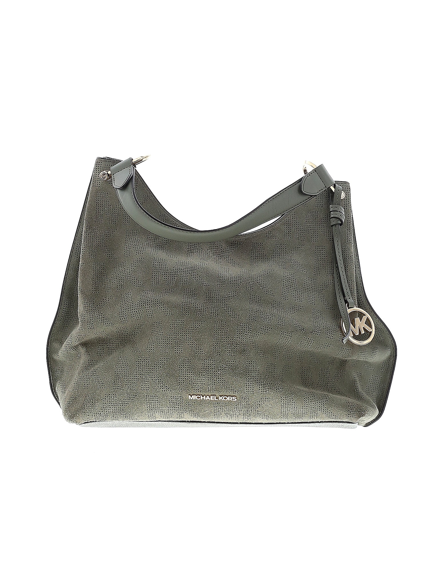 Michael Kors Green Leather Handbag