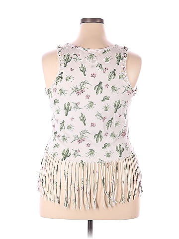 Wound Up Sleeveless T-Shirt (view 2)