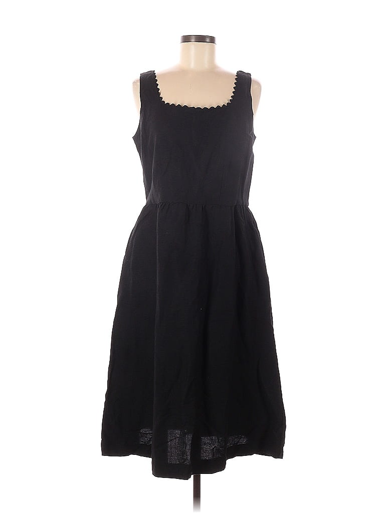 Ann Taylor 100% Cotton Black Casual Dress Size 6 (Petite) - 80% off ...