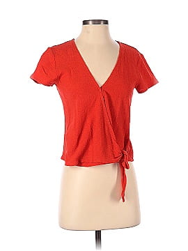Madewell Texture &amp; Thread Wrap-Tie Top (view 1)