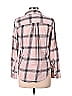 SO 100% Cotton Plaid Pink Long Sleeve Button-Down Shirt Size M - photo 2