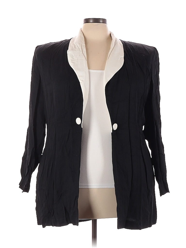 Kathryn Deene Black Jacket Size 24 (Plus) - 40% off | thredUP