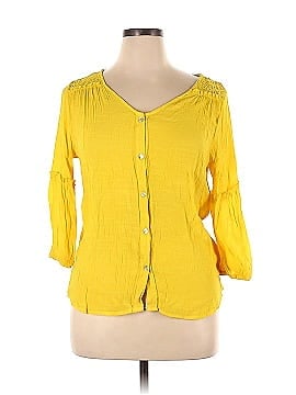 Notations Long Sleeve Blouse (view 1)