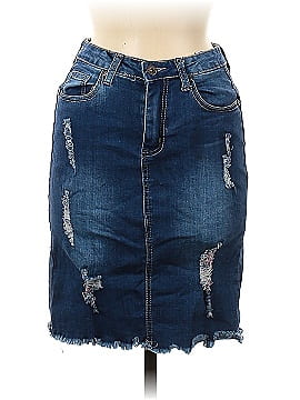 JC JQ Jeans Denim Skirt (view 1)